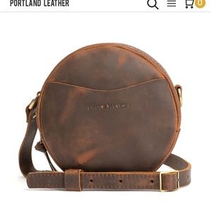 Portland Leather Goods Circle Crossbody